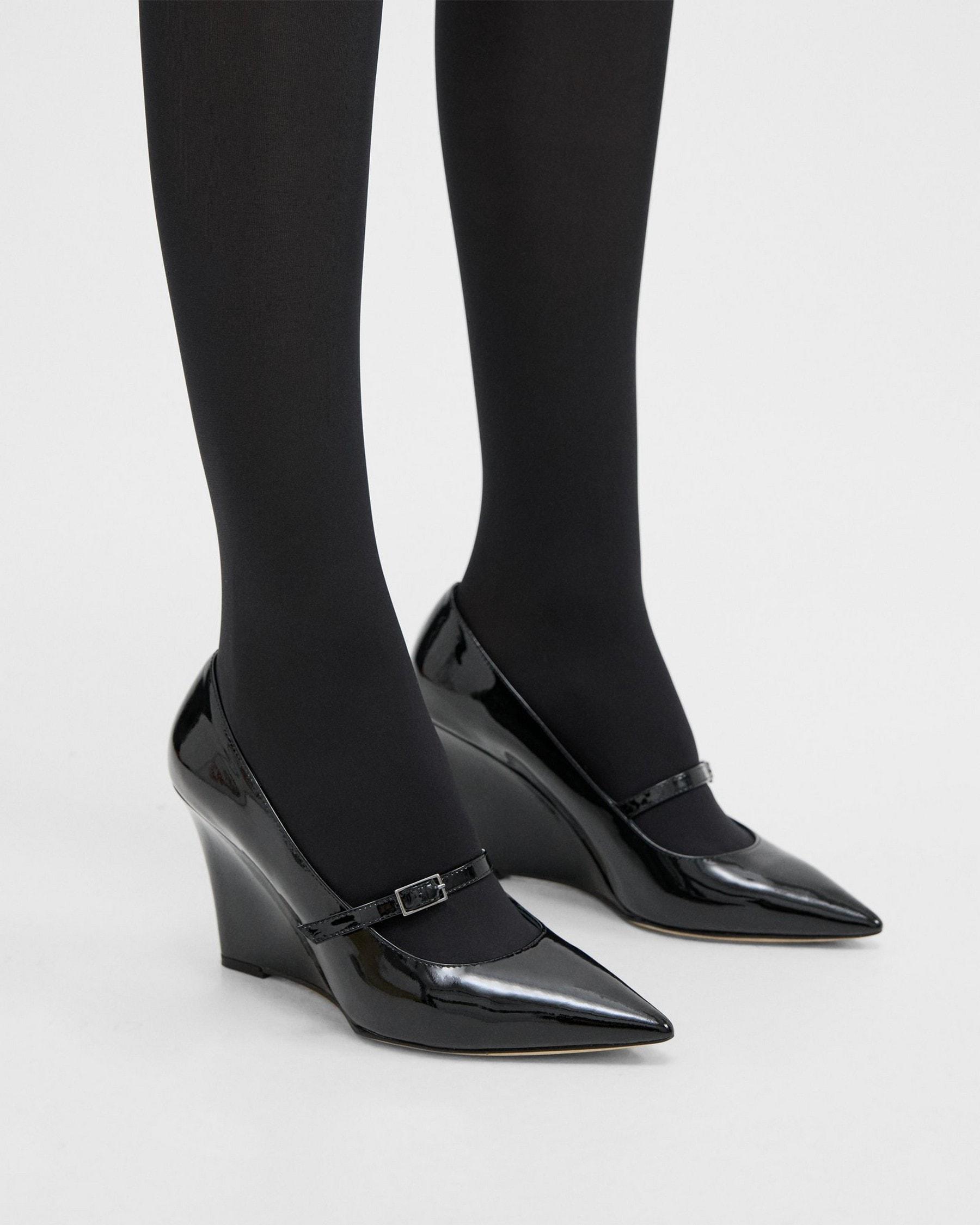 Mary Jane Wedge in Patent Leather product image