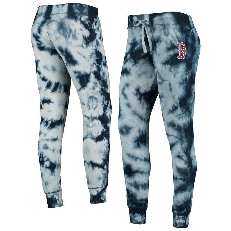 Womens New Era Navy Boston Red Sox Tie-Dye Jogger Pants Product Image