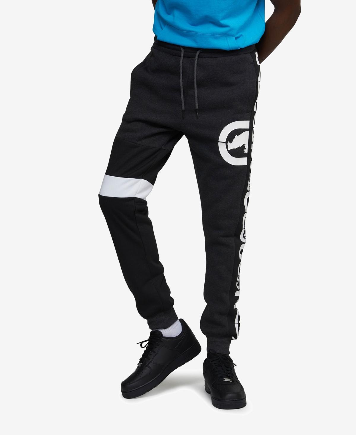 Ecko Unltd Mens Best of Both Color Block Fleece Jogger Product Image