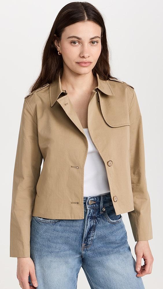 FRAME Short Trench Jacket | Shopbop Product Image