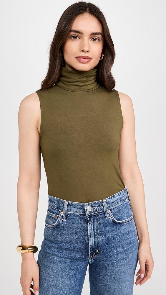 L'AGENCE Ceci Sleeveless Turtleneck | Shopbop Product Image