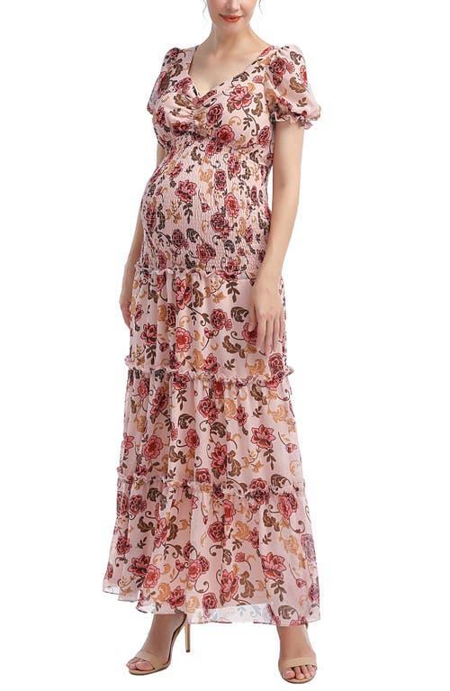 Kimi and Kai Aoife Floral Maternity Maxi Dress Product Image