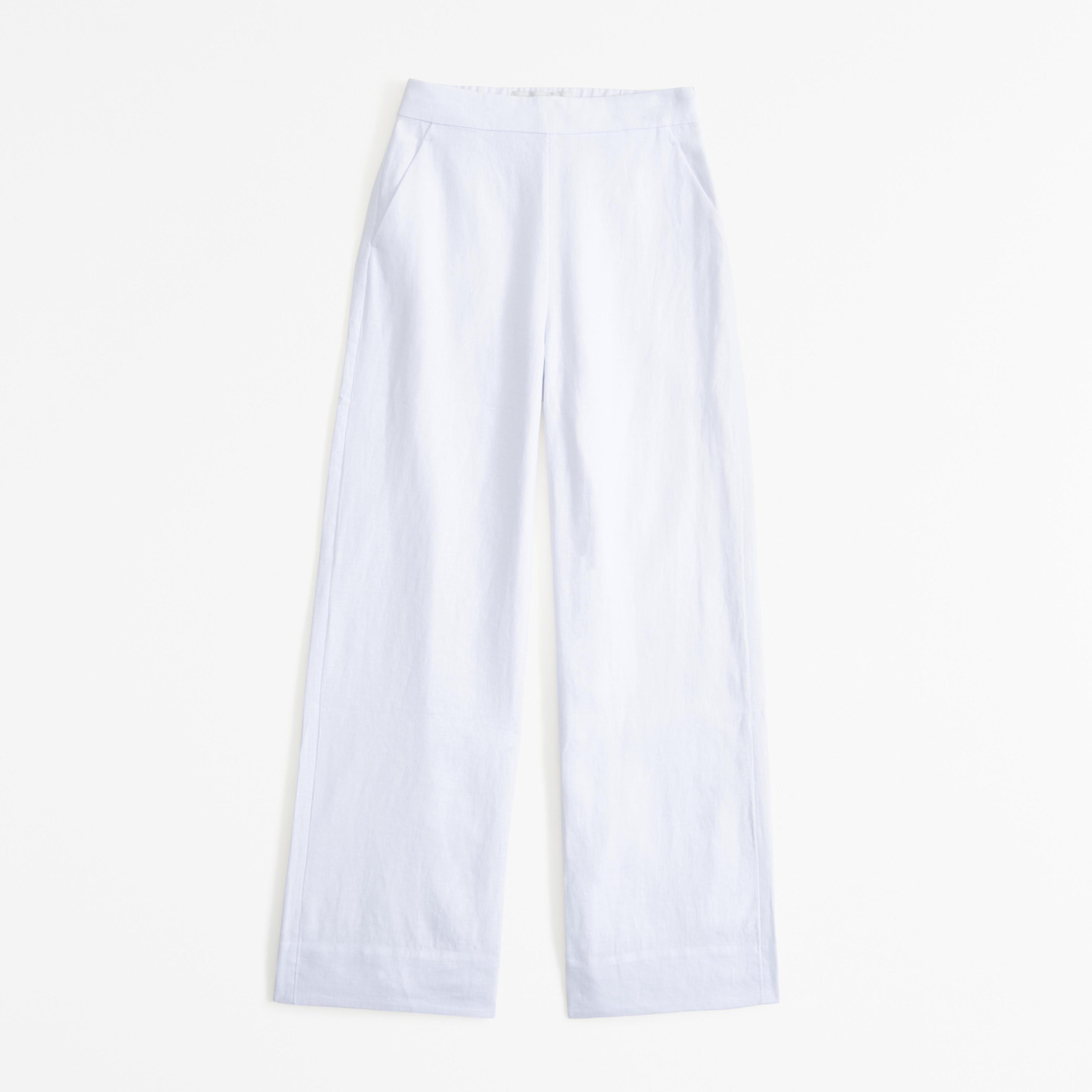 Clean Waist Premium Linen Trouser Product Image