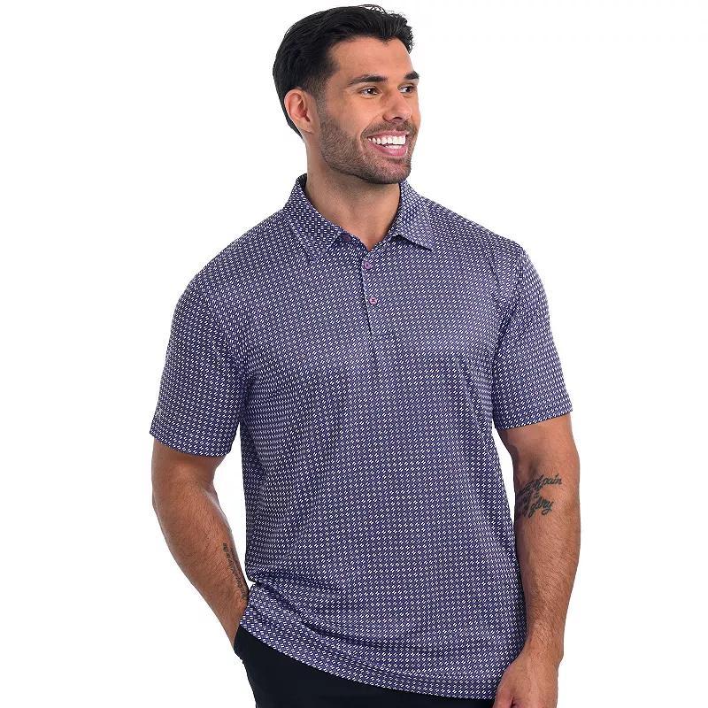 Mens Antigua Tack Polo Dusty Purple Product Image