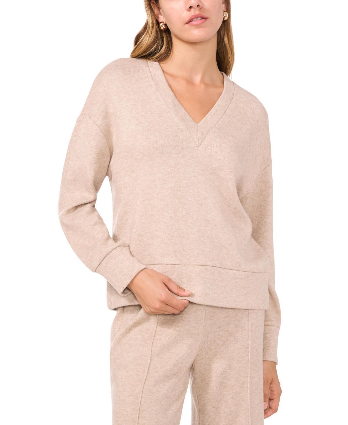 Vince Camuto Womens Knit V-Neck Sweater Product Image