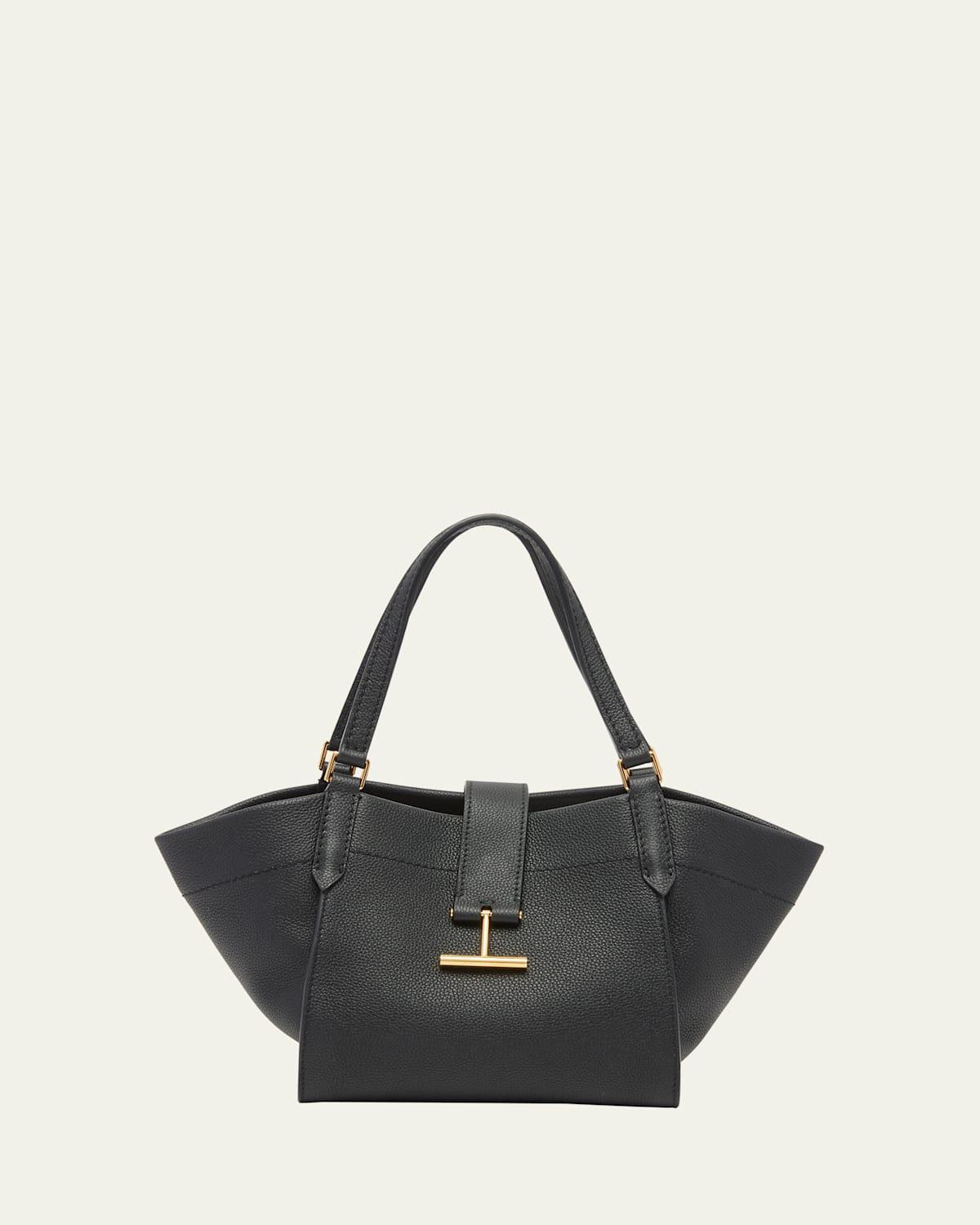 Tara Small Tote in Grained Leather Product Image