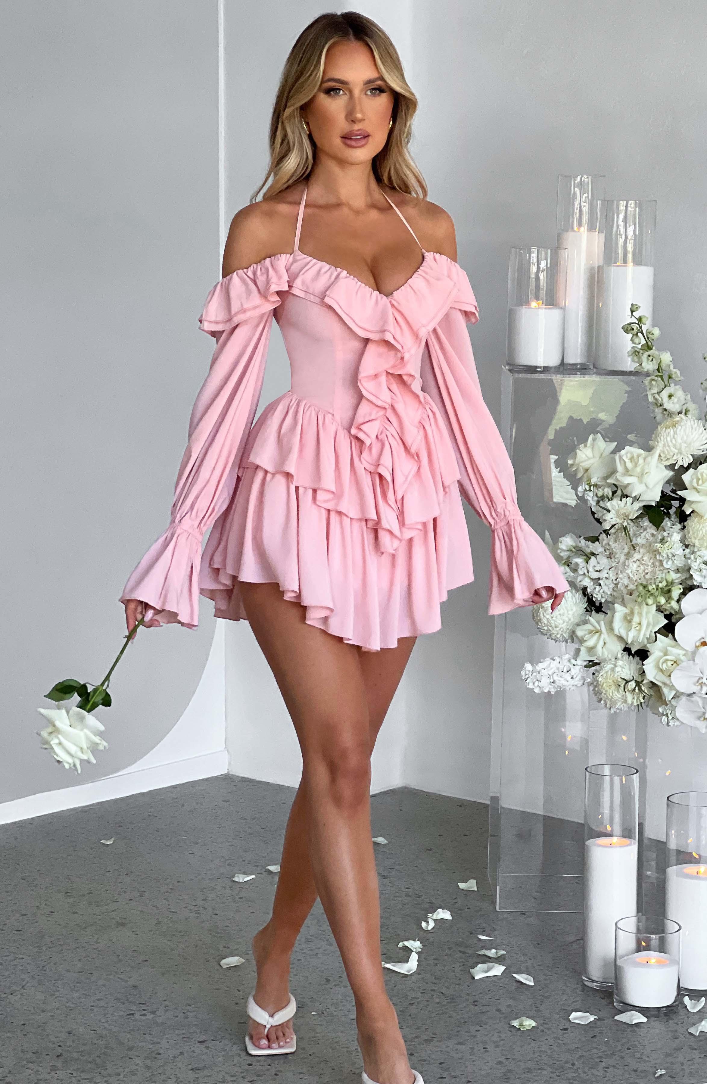 Savanna Playsuit - Pink Product Image