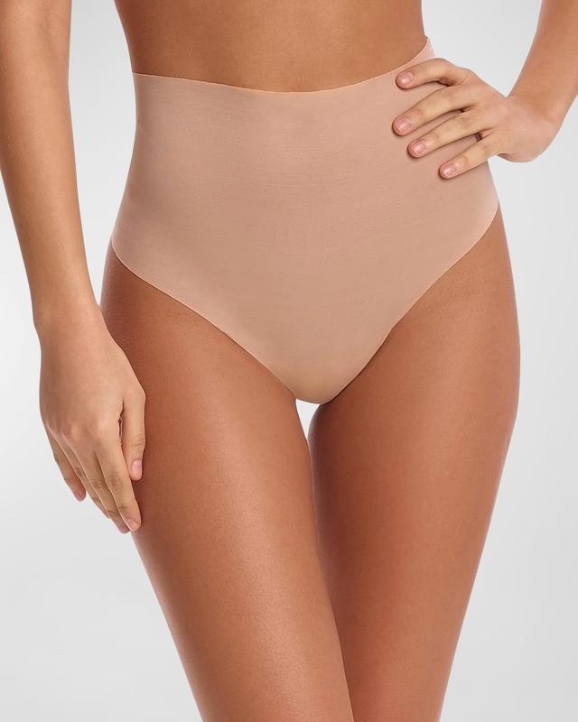 Womens Featherlight Control Thong Product Image