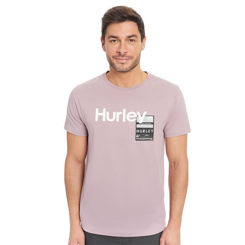 Mens Hurley Graphic Tee Brt Purple Product Image