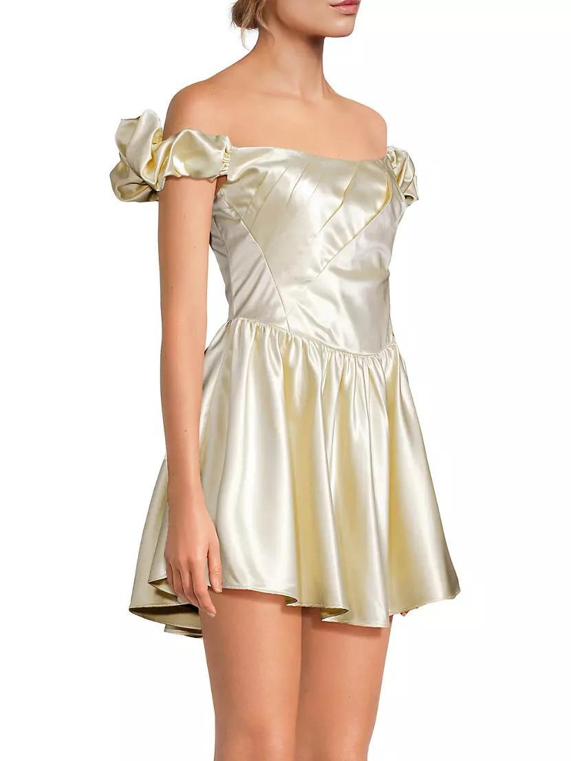 Cailey Off-The-Shoulder Minidress Product Image