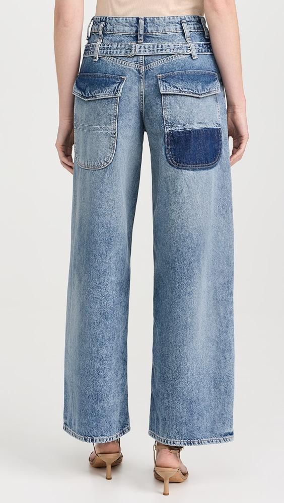 Free People Waterfalls Baggy Wide Leg Jeans | Shopbop Product Image