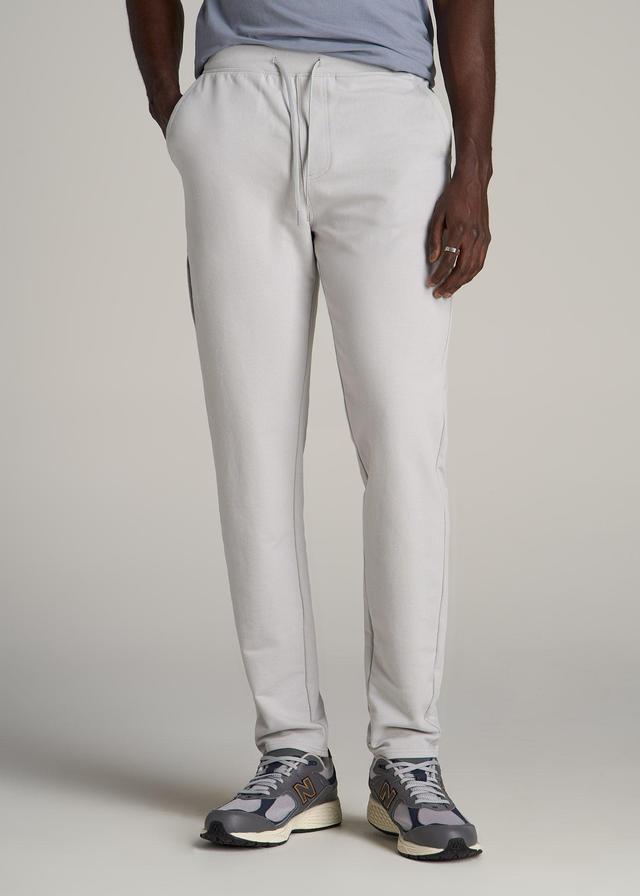 Microsanded French Terry Sweatpants For Tall Men in Light Grey Male Product Image