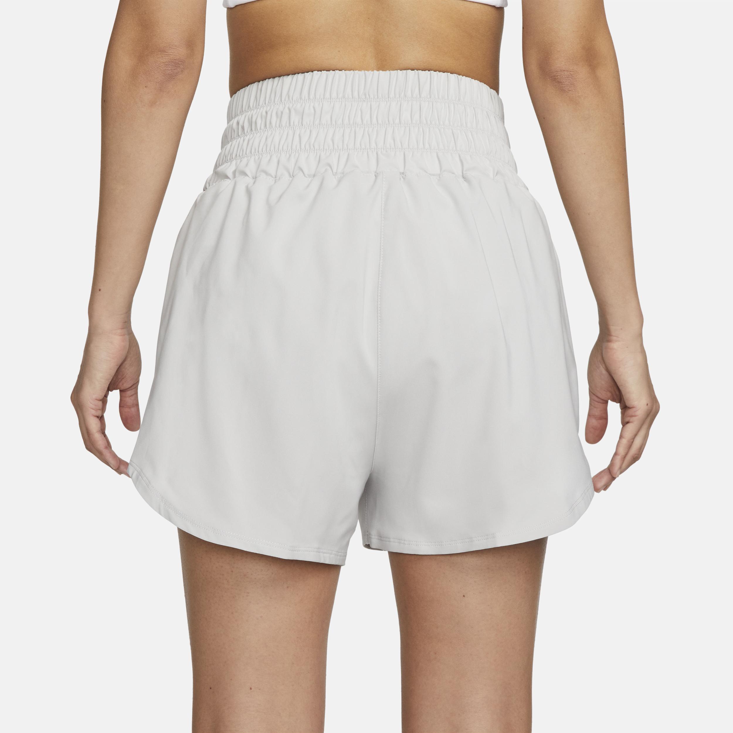 Nike Women's One Dri-FIT Ultra High-Waisted 3" Brief-Lined Shorts Product Image