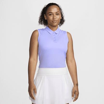 Nike Women's Dri-FIT Victory Sleeveless Golf Polo Product Image