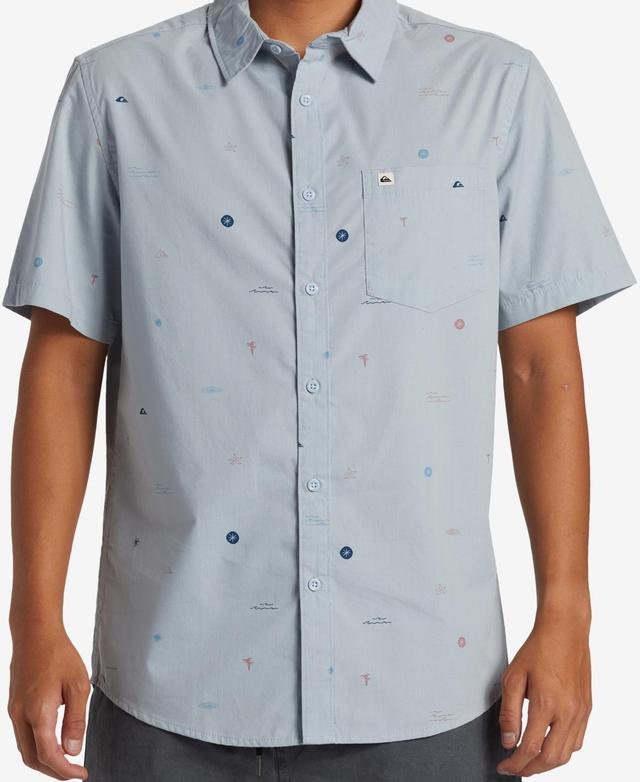 Quiksilver Mens Mini Mo Classic Short Sleeve Shirt Product Image