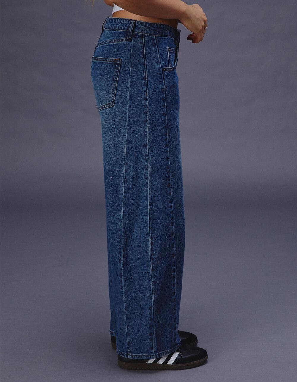 RSQ Womens Low Rise Barrel Jeans Product Image