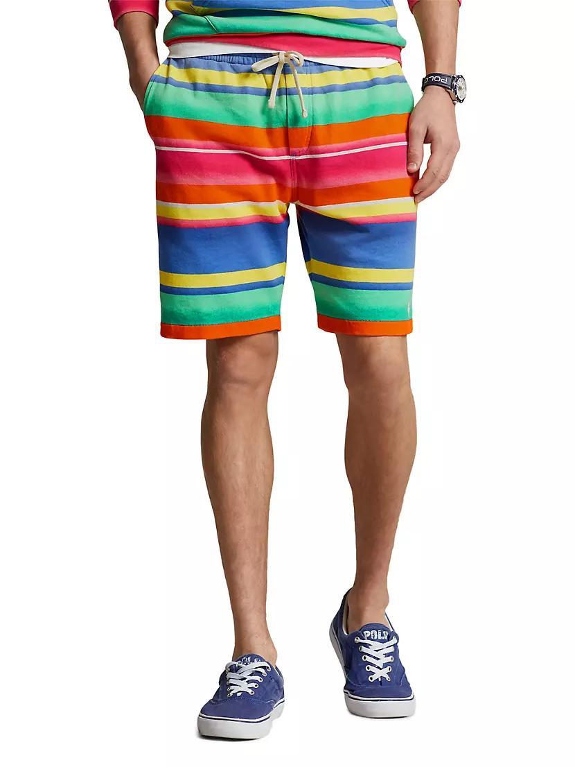 Striped Cotton Shorts Product Image