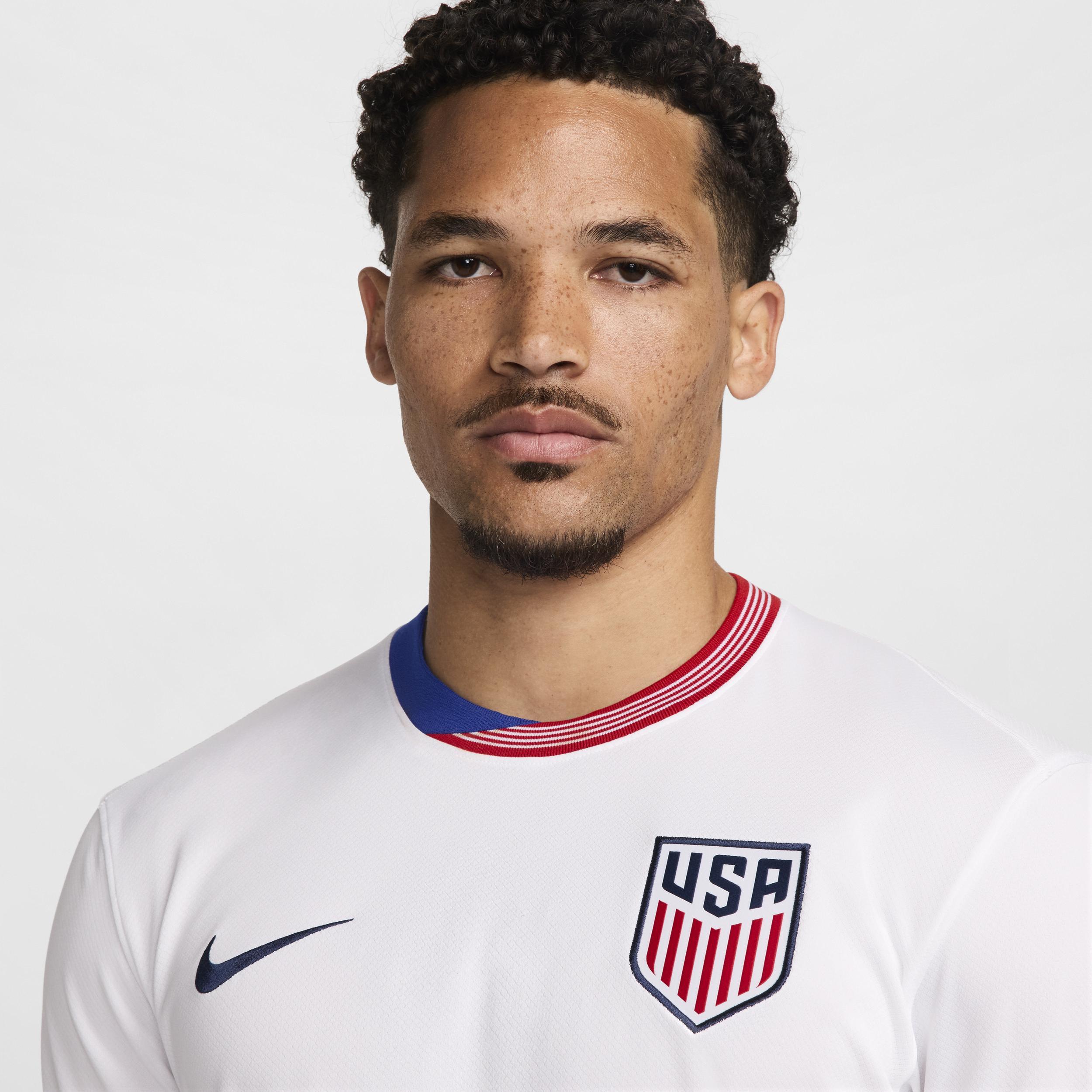 Nike Mens Usmnt 2024 Home Replica Jersey - White Product Image