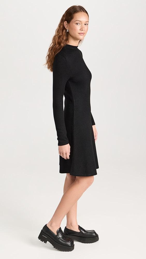 Vince Long Sleeve Short Dress | Shopbop Product Image