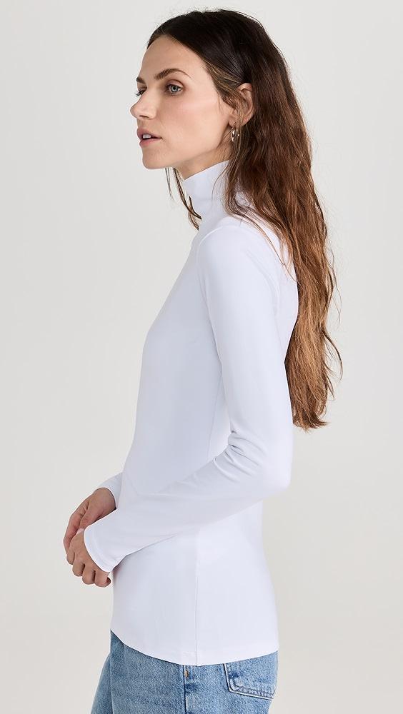 Susana Monaco Turtleneck Long Sleeve Top | Shopbop Product Image