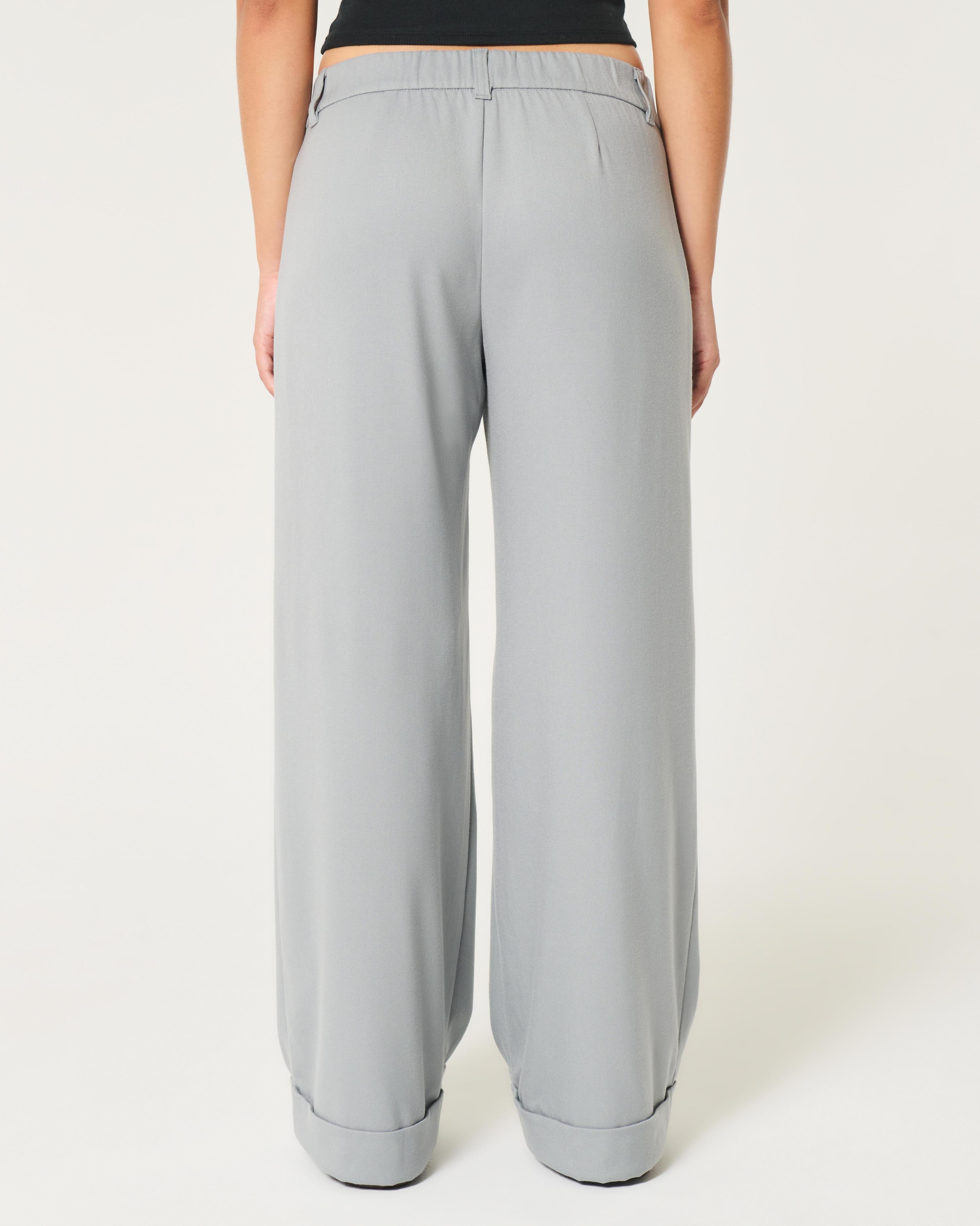 Hollister Livvy Low-Rise Wide-Leg Pants Product Image