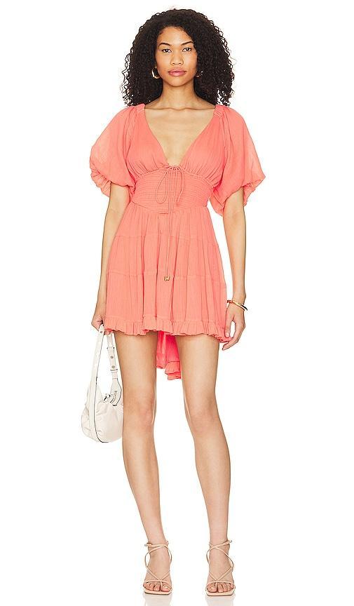 Free People Perfect Day Mini in Coral. Product Image