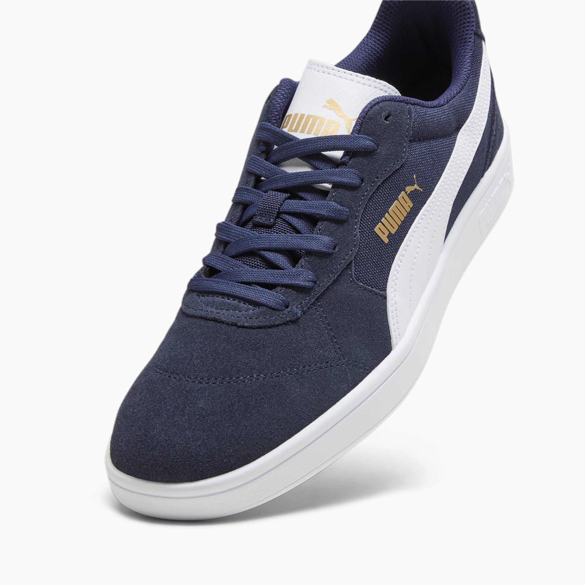 PUMA Astro Play Men's Sneakers in Flat Light Grey/White Product Image