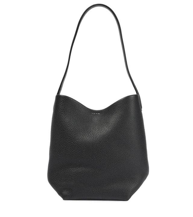 THE ROW Park Small Leather Tote Bag In Black Product Image