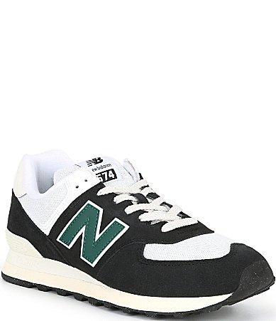 New Balance Mens Suede Mesh Lace-Up 574 Sneakers Product Image