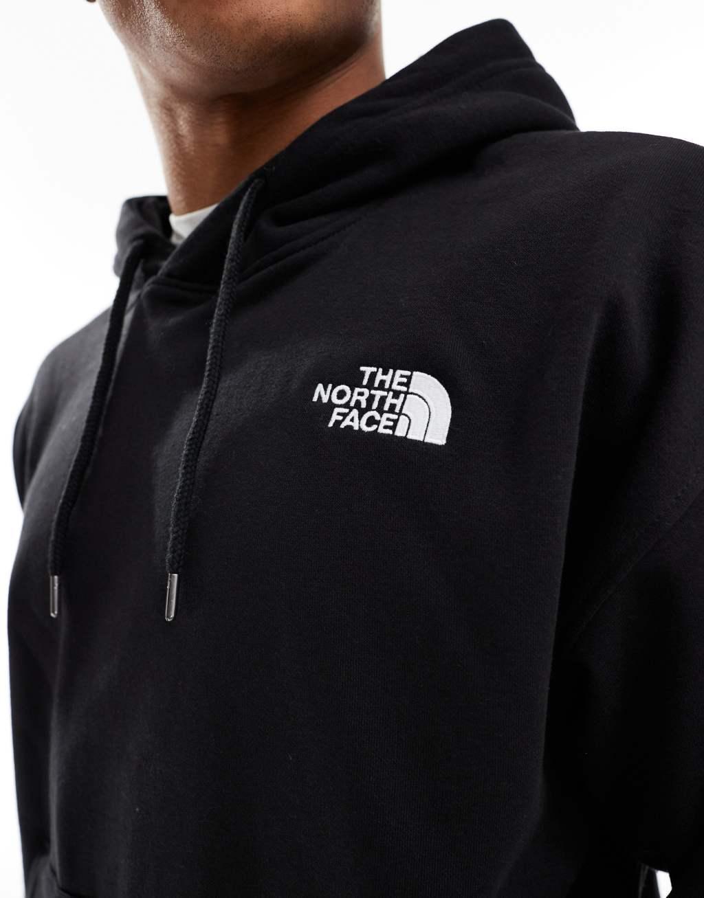 The North Face Evolution Vintage pullover hoodie in black Product Image