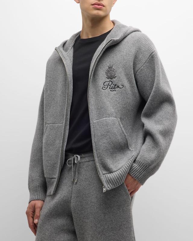 FRAME x Ritz Paris Mens Cashmere Zip Hoodie Product Image