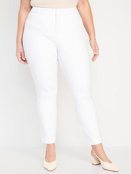 High-Waisted Pixie Skinny Ankle Pants Product Image