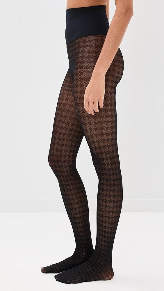 Commando Houndstooth Sheer Tights | Shopbop Product Image