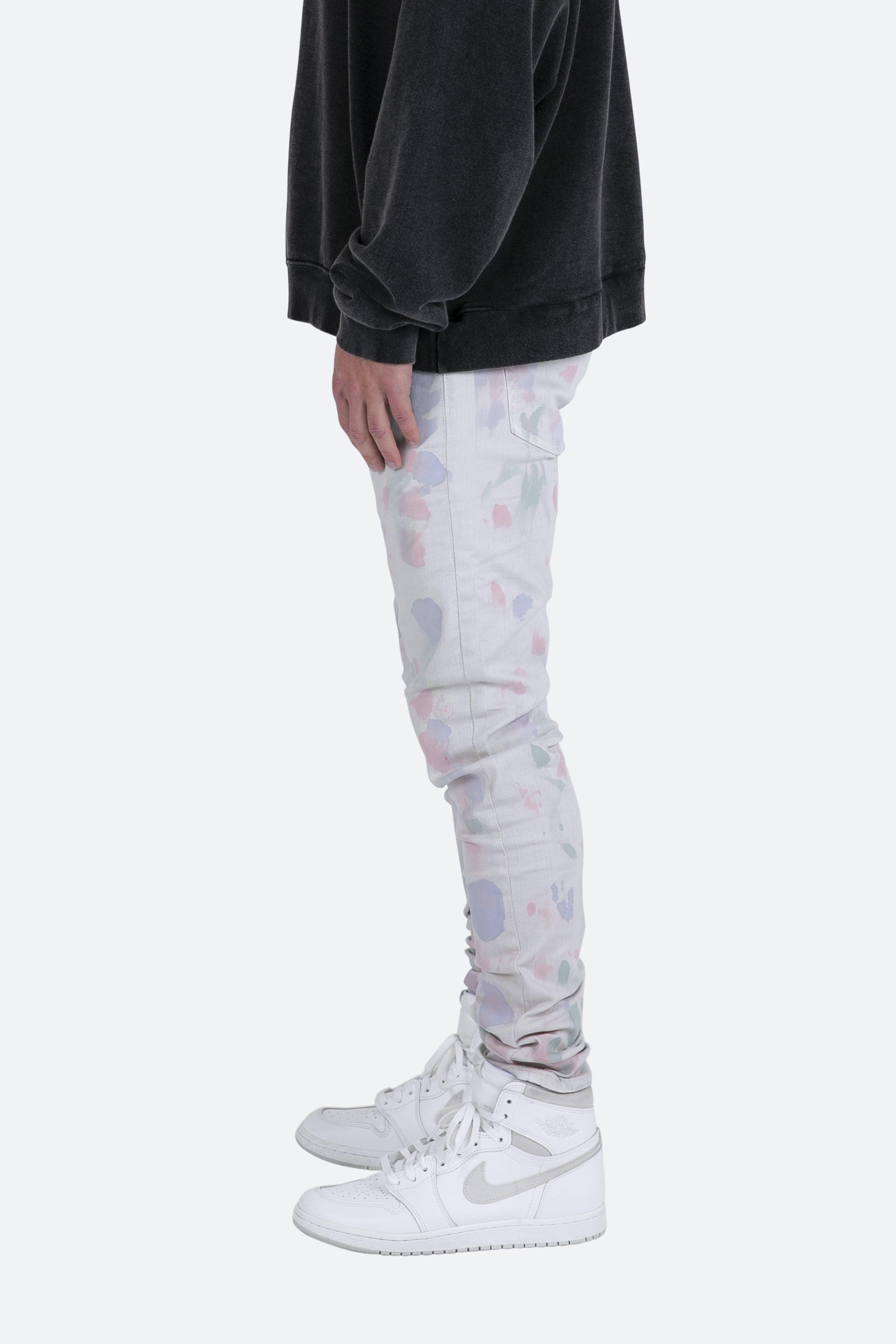 M363 Painted Slim Denim - Off White Product Image