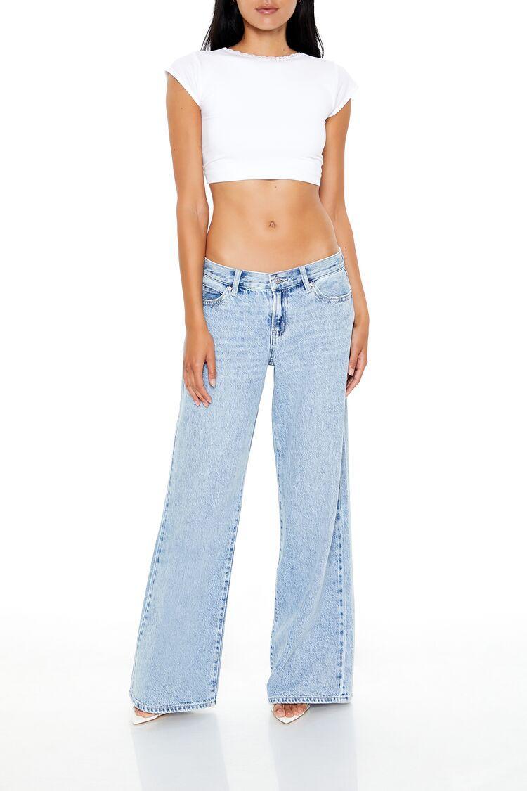 Mineral Wash Baggy Jeans | Forever 21 product image