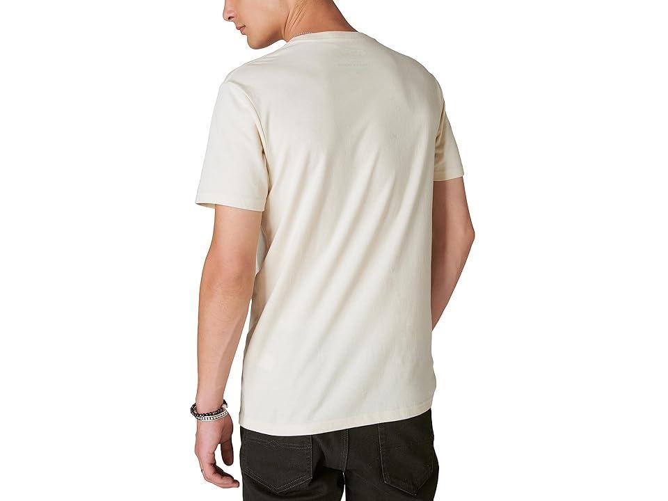 Lucky Brand Bronco Photo Tee (Birch) Men's T Shirt Product Image