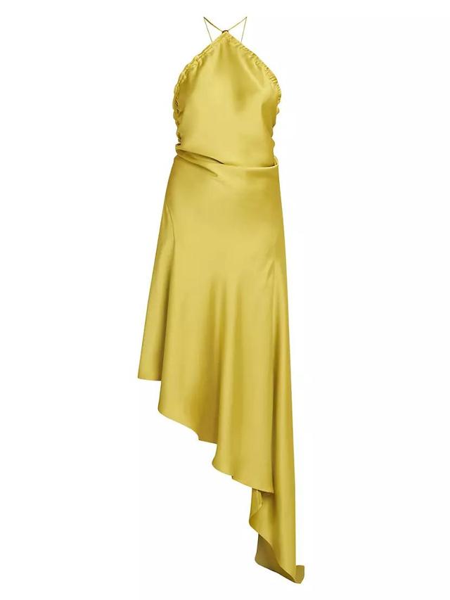 Asymmetric Sleeveless Midi-Dress Product Image