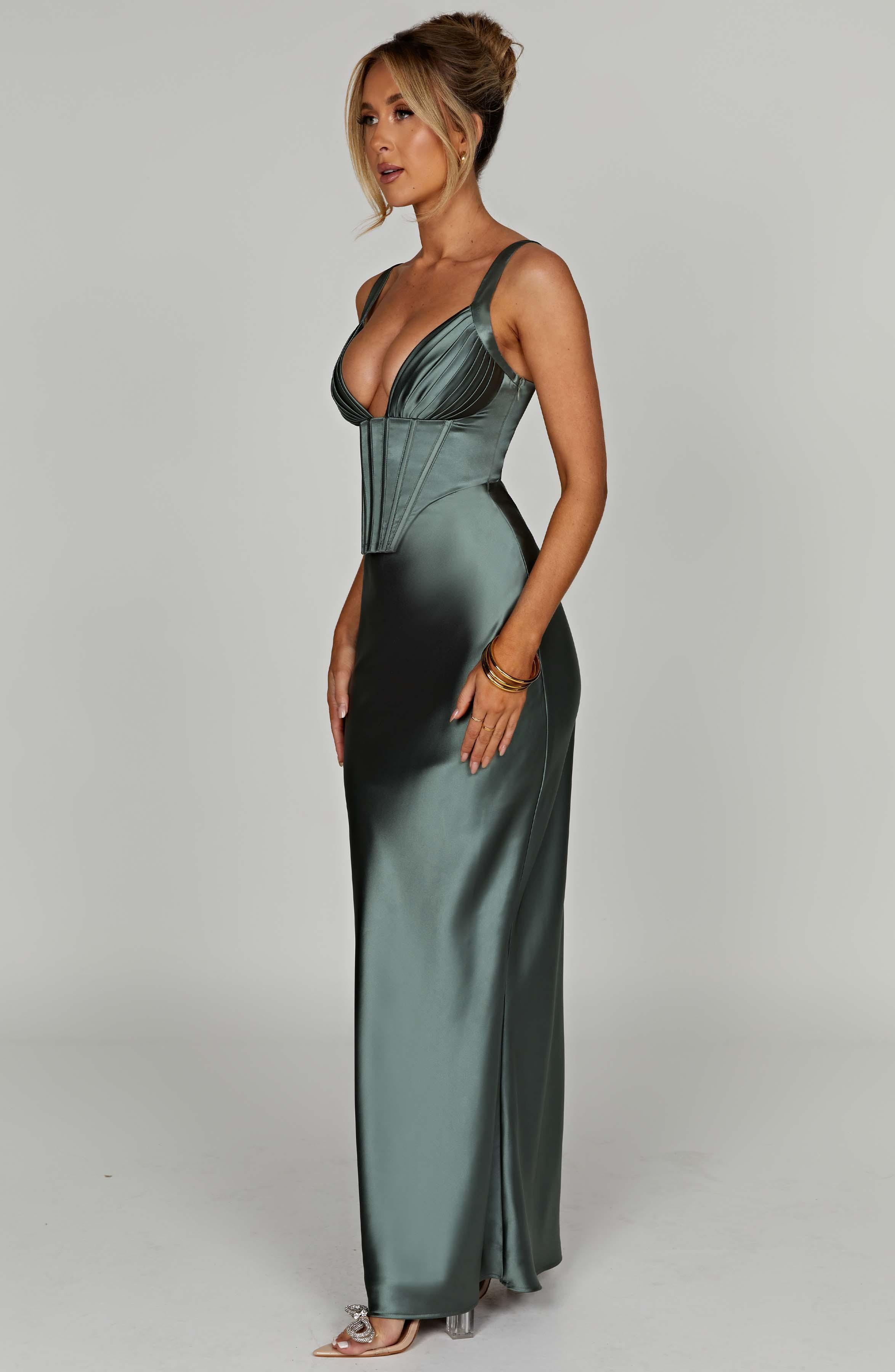 Shae Maxi Dress - Sage Product Image