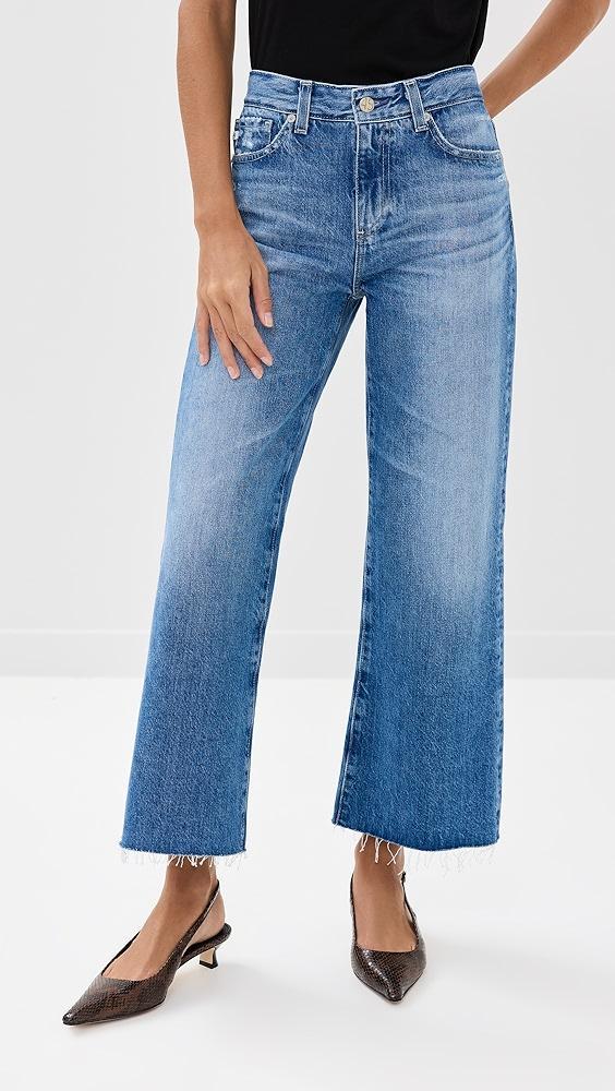 AG Saige Wide Leg Crop Jeans | Shopbop Product Image