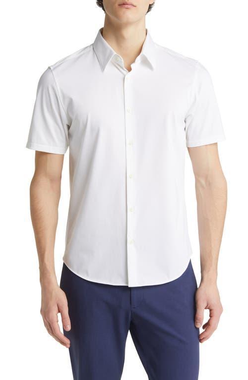 Theory Irving Short Sleeve Button-Up Shirt Product Image