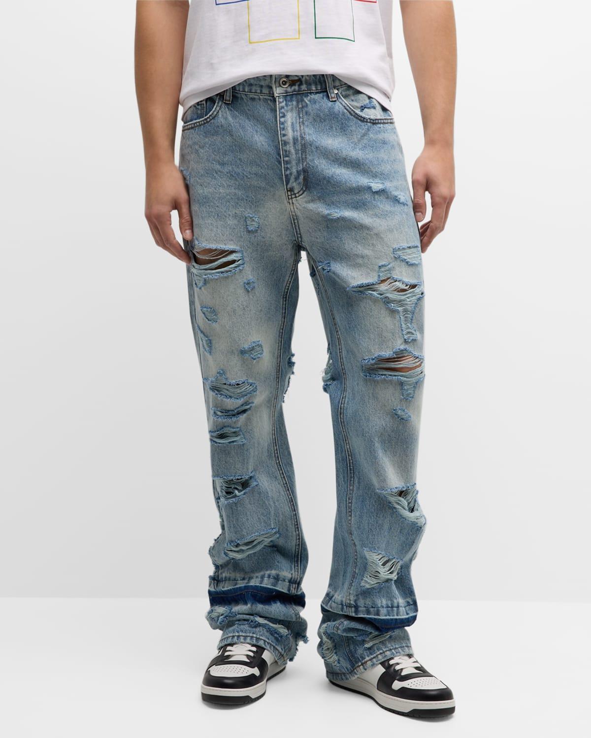 Mens Relaxed Gnarly Denim Jeans Product Image