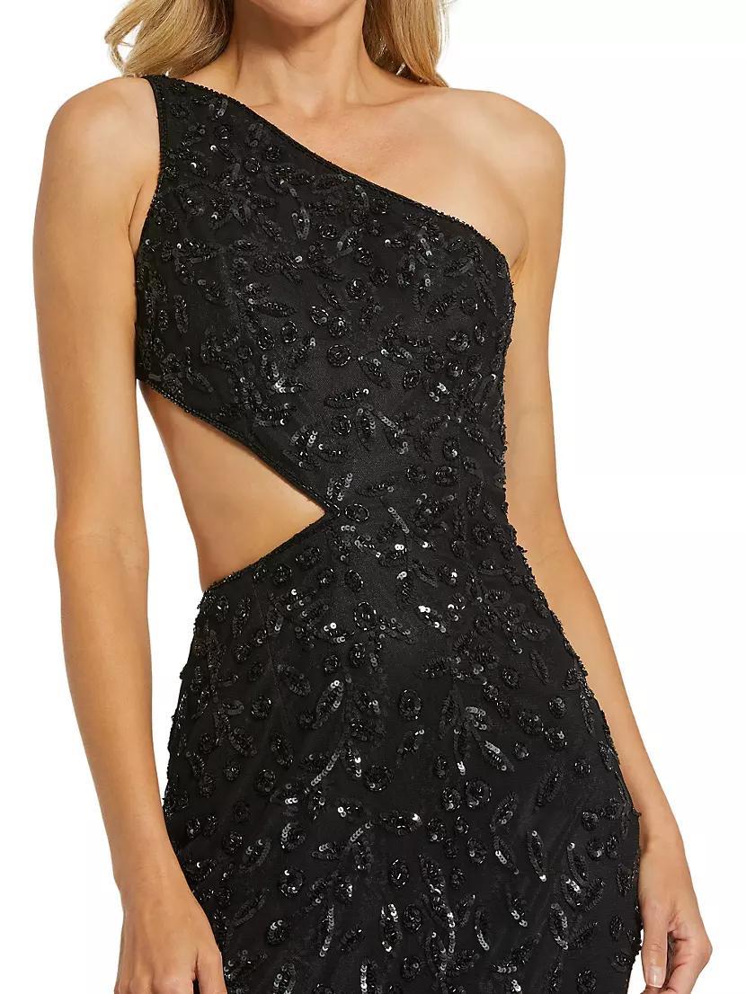 Cut-Out Embellished Gown Product Image