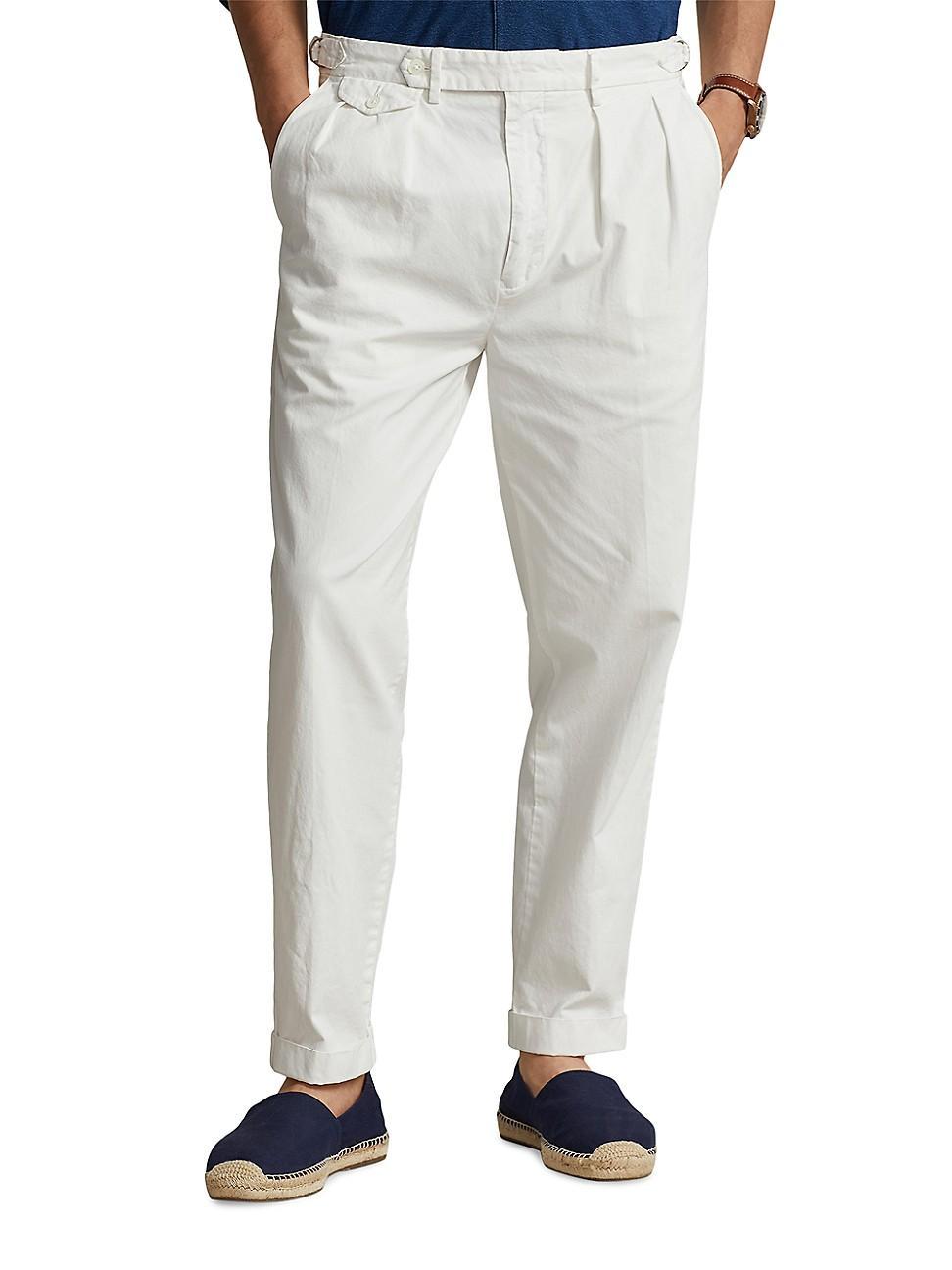 Mens Featherweight Twill Tennis Flat-Front Pants Product Image