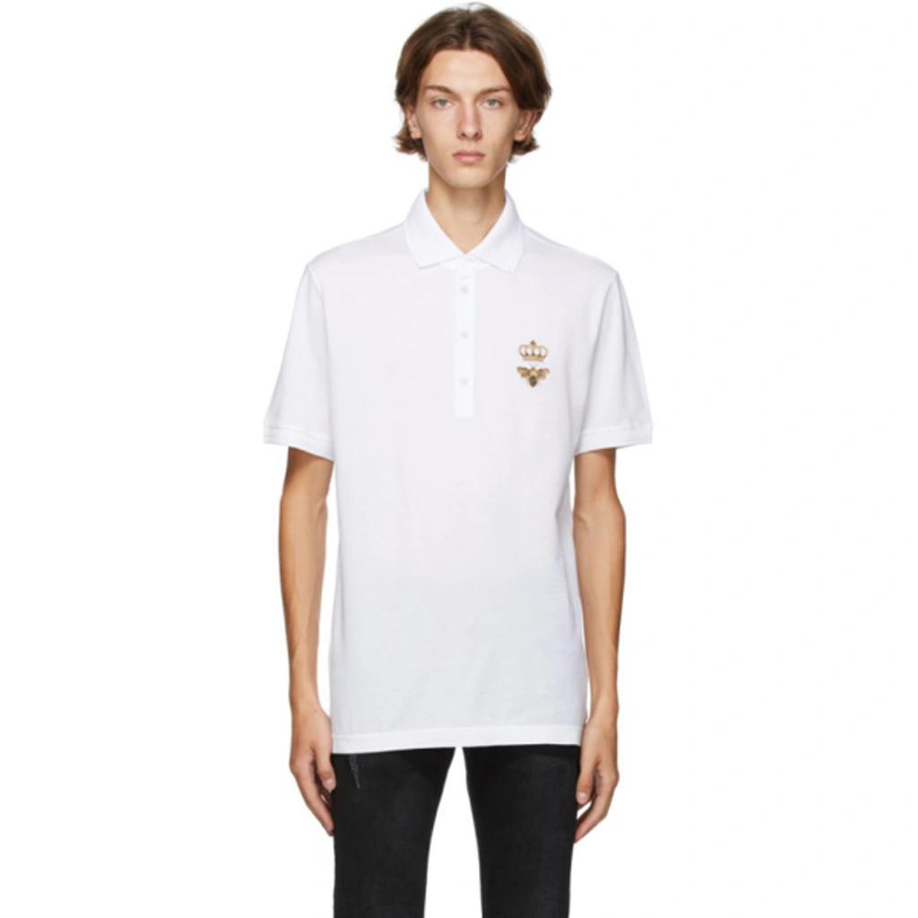 White Dna Polo Product Image