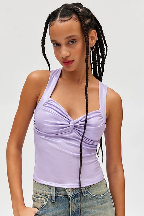 Silence + Noise Suri Twist-Front Tank Top Womens at Urban Outfitters product image