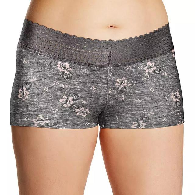 Maidenform Dream Cotton Lace-Trim Boyshort Underwear 40859, Womens Product Image