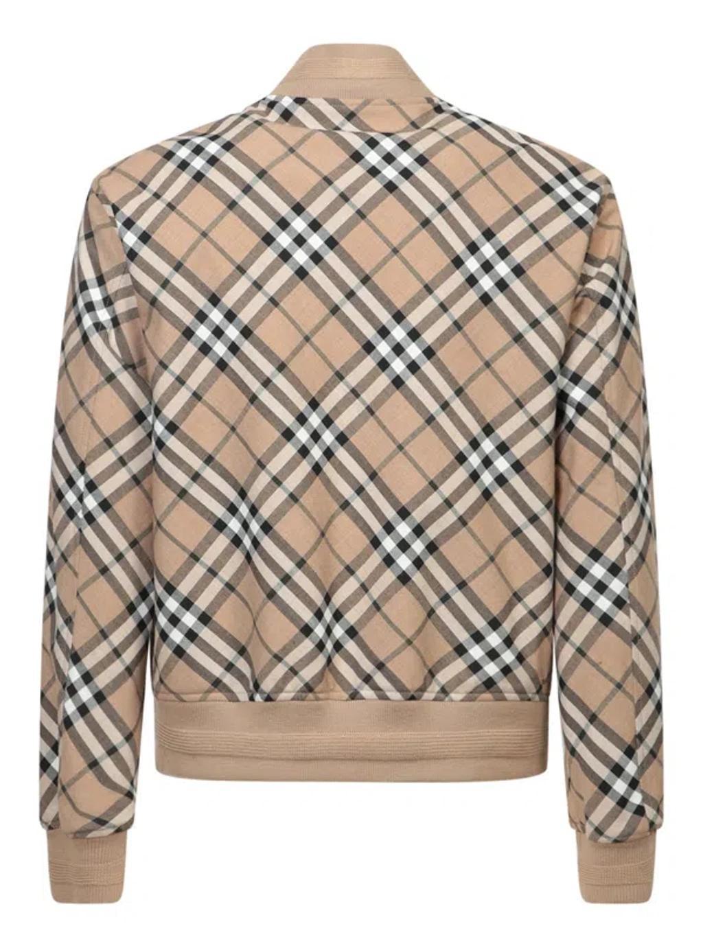 BURBERRY Jackets In Beige Product Image