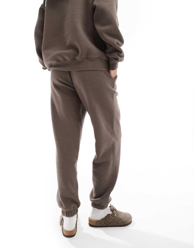 Cotton On essential sweatpants in dark truffle Product Image