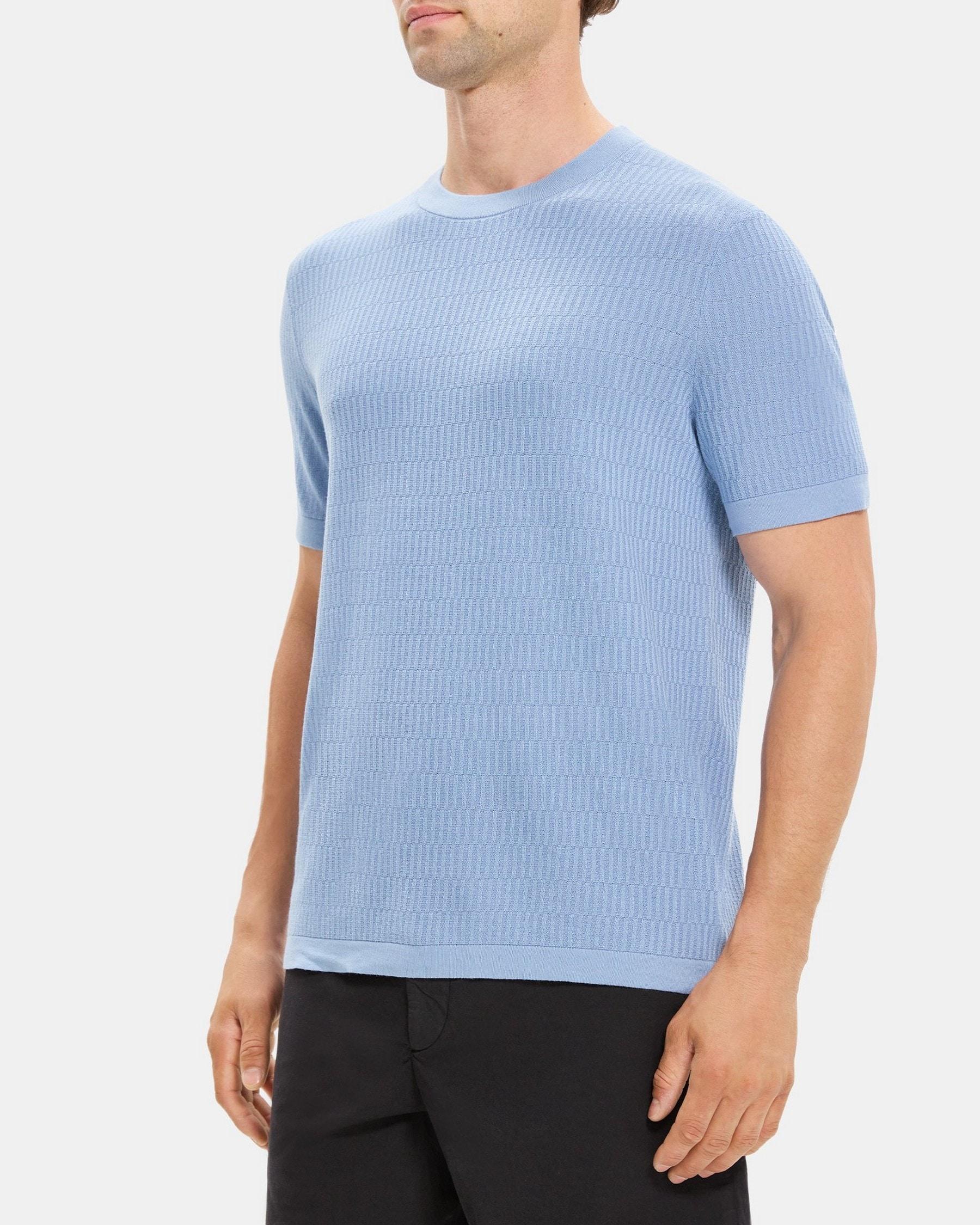 Knit Tee in Cotton Product Image