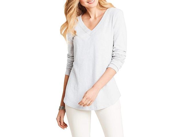 NIC+ZOE Countryside Top (Paper White) Women's Clothing Product Image